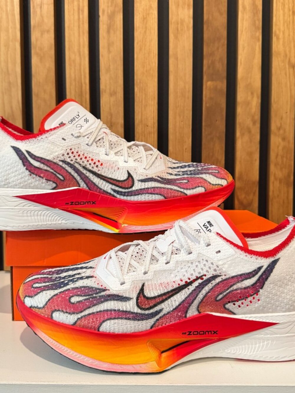 SIZE 13 MEN - Nike ZoomX Vaporfly 3 Ekiden PK Fire Flames Red Orange HQ3504-100